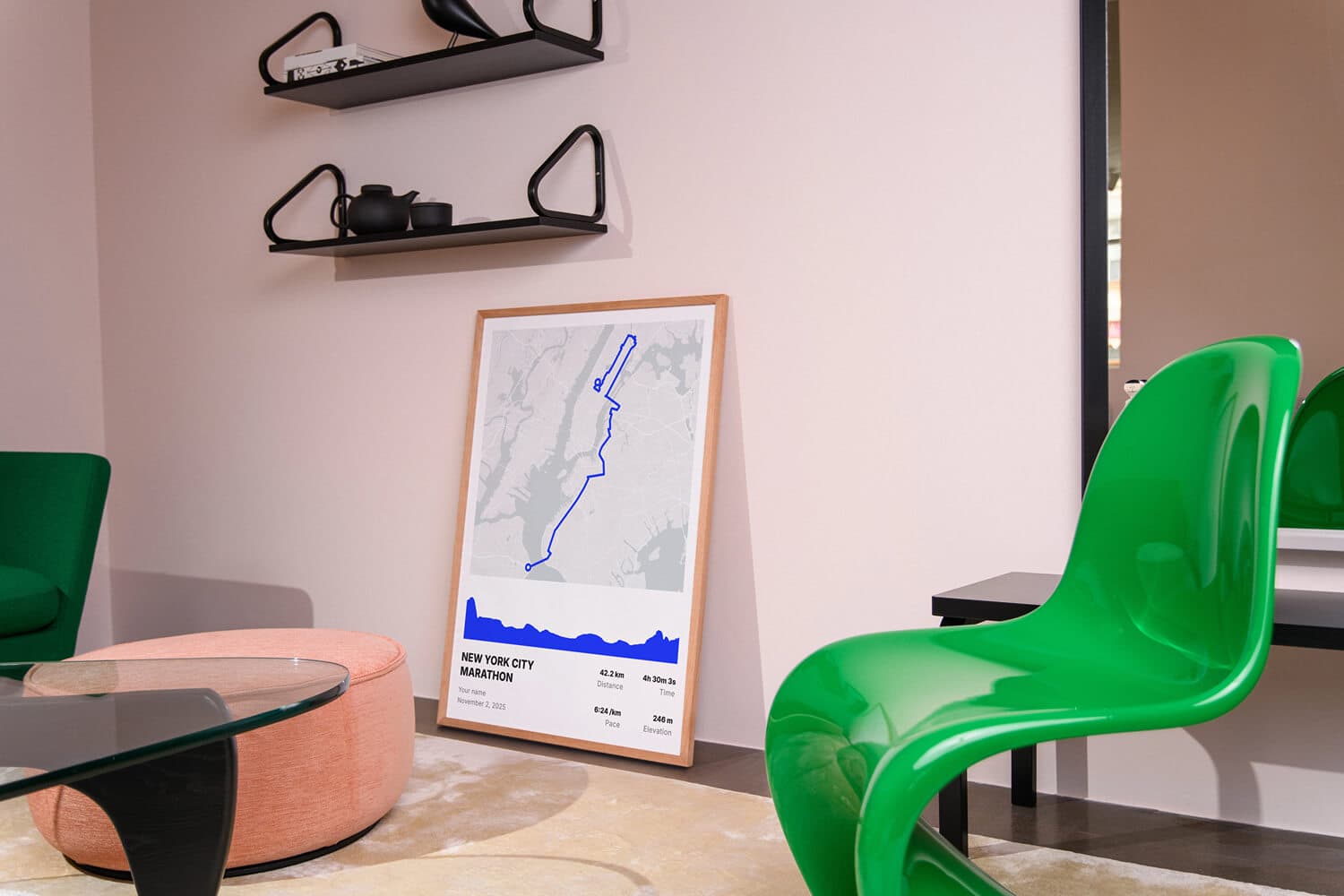 Product showcased in different environments